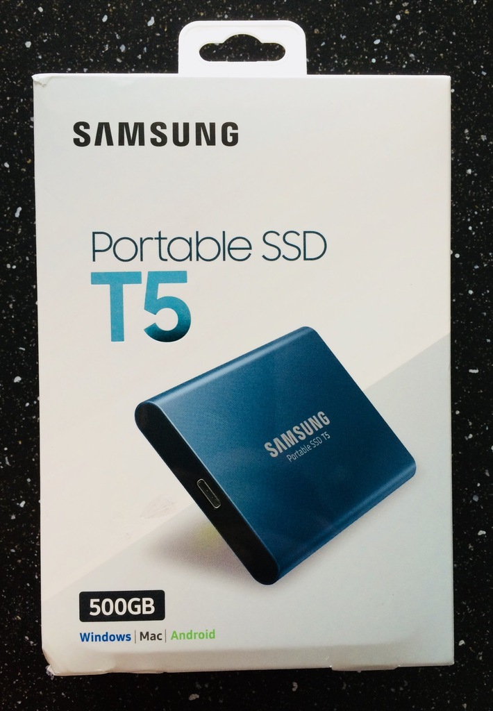 SAMSUNG T5 SSD 500GB dysk przenośny USB 3.1 Gen 2