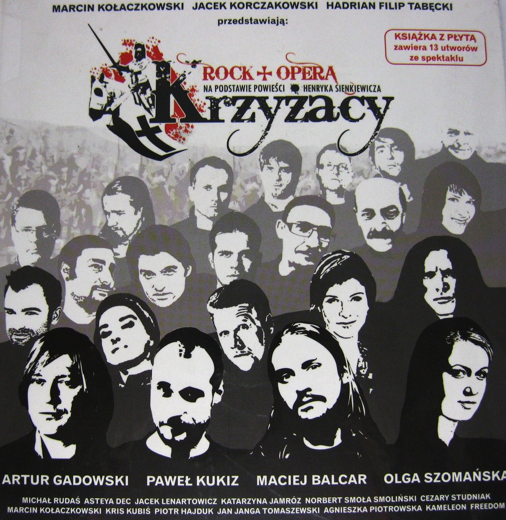 ROCK OPERA "Krzyżacy [CD z książką]