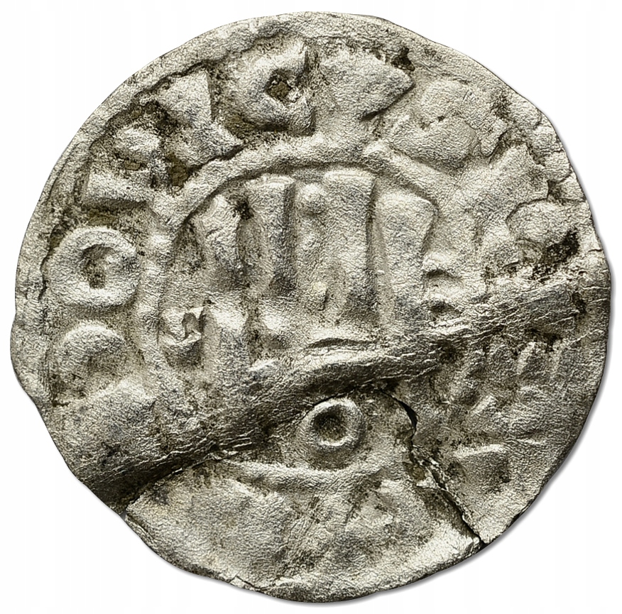 22.FRANCJA, LUDWIK VI, DENIER 1108 - 1137 Orlean