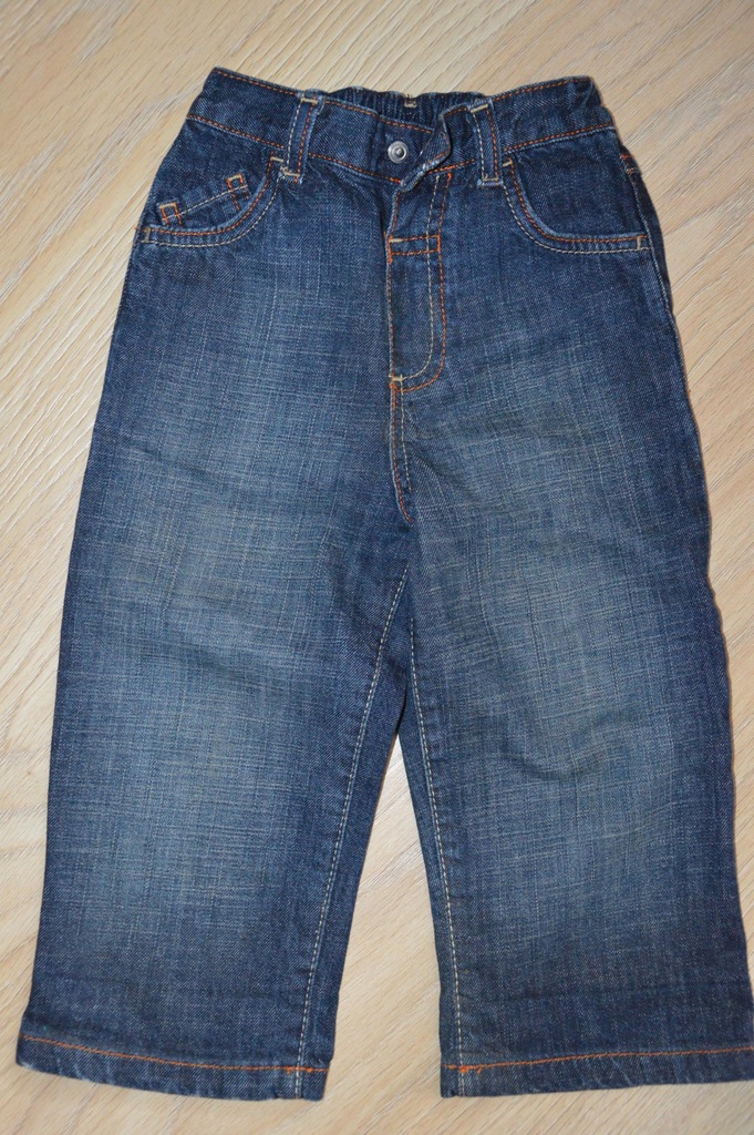 NEXT spodnie jeansy r. 92 jak nowe