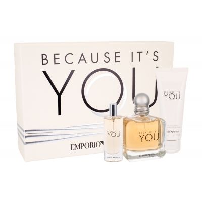 Giorgio Armani Emporio Because Its You Zestaw