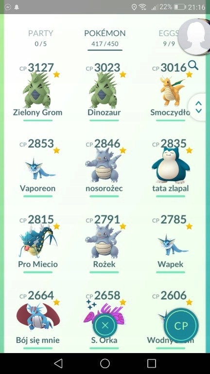 Konto Pokemon Go 31lvl! Shiny! Legendarne! Okazja!