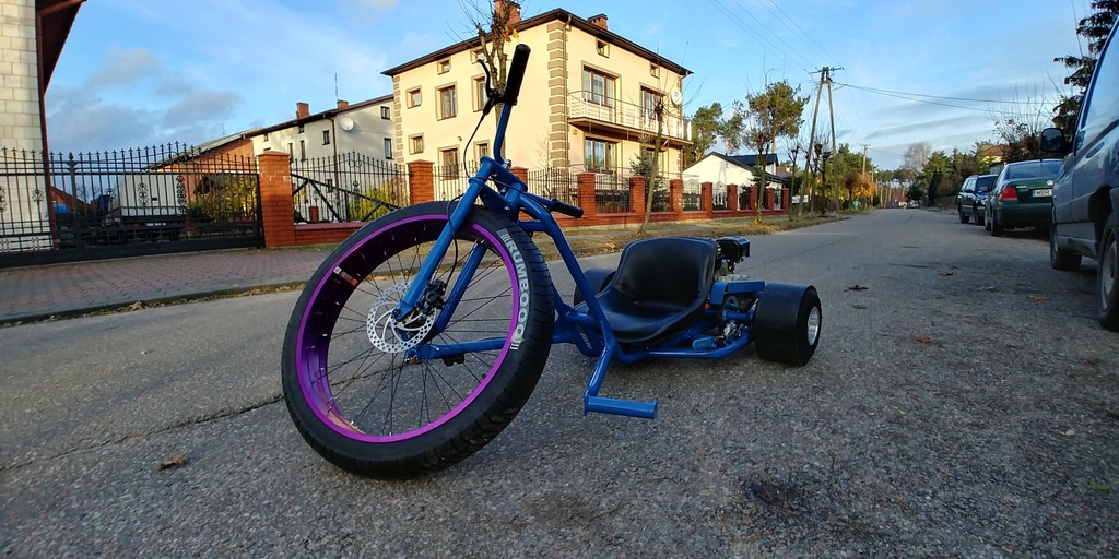Drift Trike 212cc Trajka do Driftu sprzęgło gokart