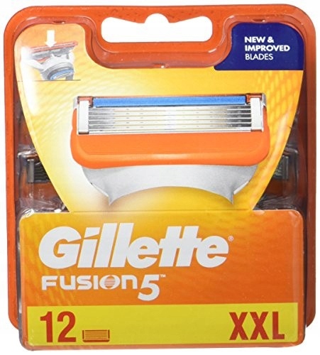 WKŁADY DO MASZYNKI GILLETTE FUSION 5 12 SZT