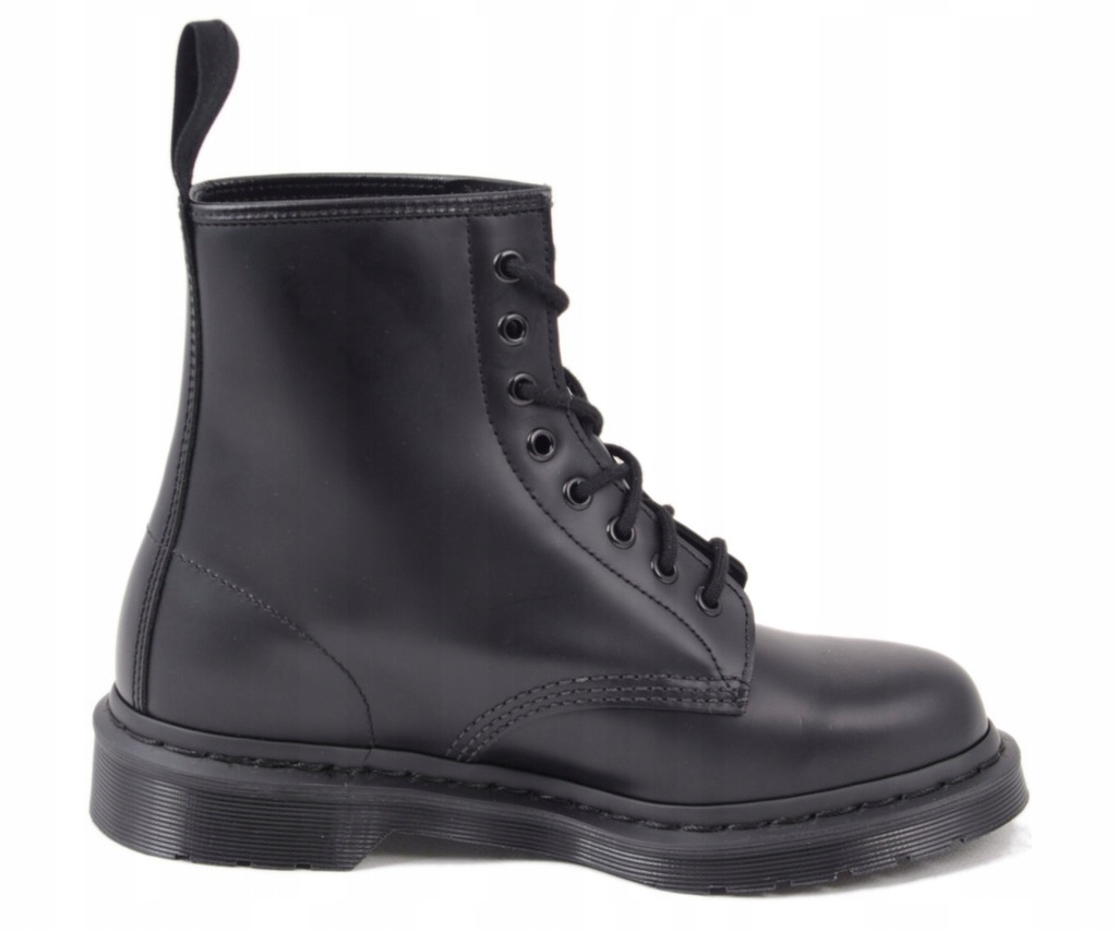 martens mono black 1460