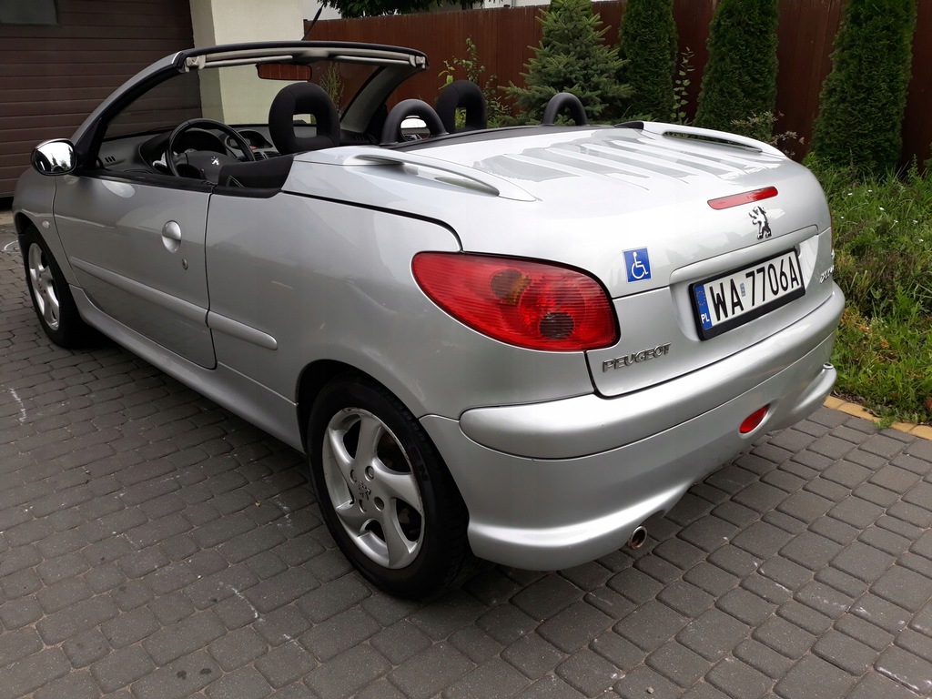 Peugeot 206 cc кабриолет