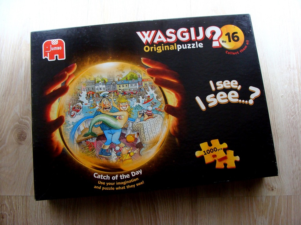 JUMBO, puzzle WASGIJ, No 16 Catch of the day