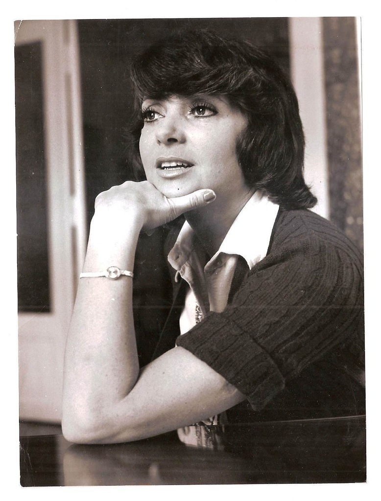 PRESS FOTO: HALINA KUNICKA 1981 ROK PIOSENKARKA