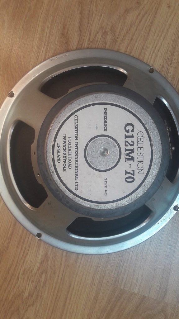 Celestion G12M-70 8 ohm Made in England 1984 r.