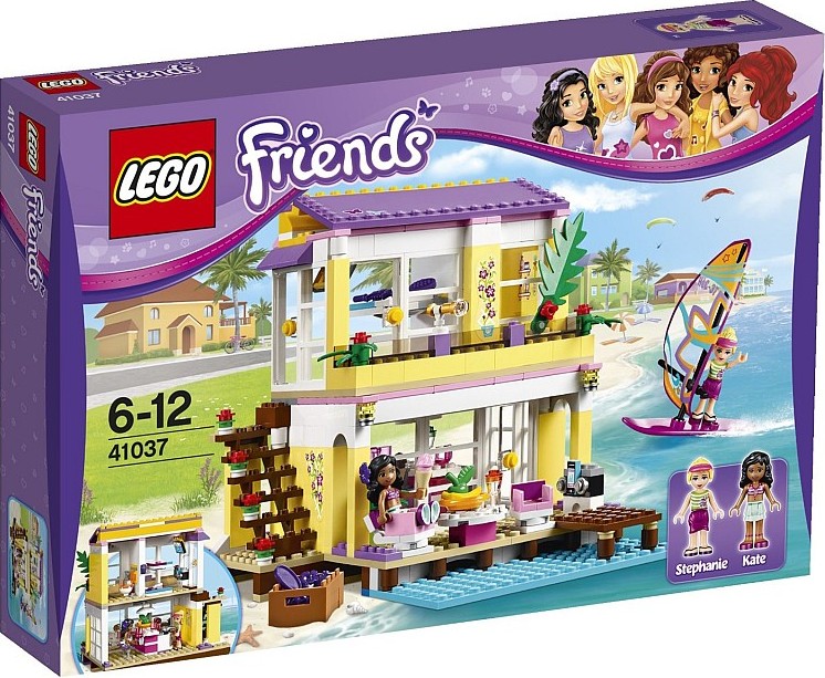 LEGO FRIENDS 41037 LETNI DOMEK STEPHANIE NA PLAŻY