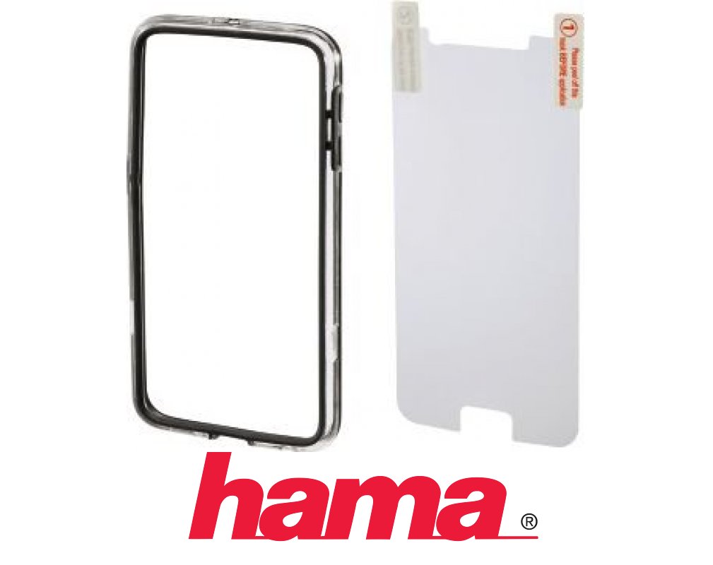 Hama Ramka ochronna + Folia Samsung Galaxy S6