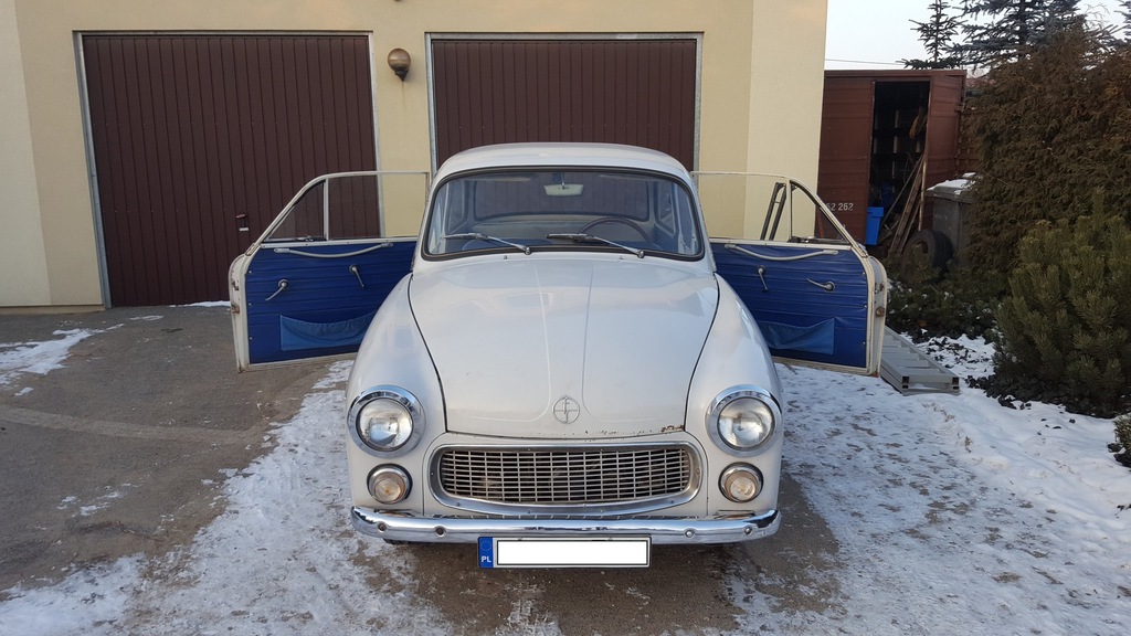 Syrena 104 Kurołapka w oryginale zarejestrowana