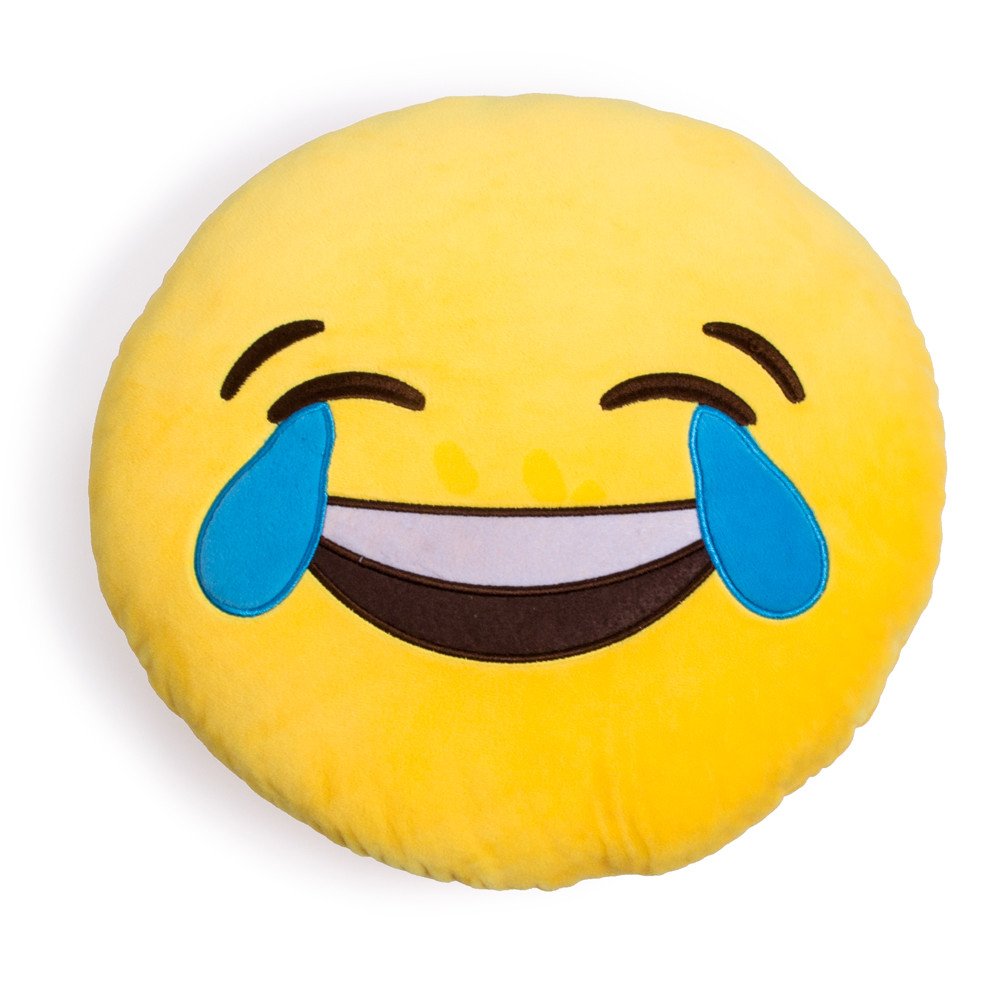 Poduszka Jasiek Emotki Emoji Emotikon śmiech łzy
