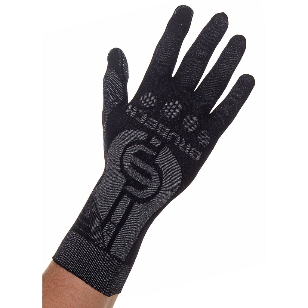 Termoaktywne rękawiczki uniwersalne czarne S/M
