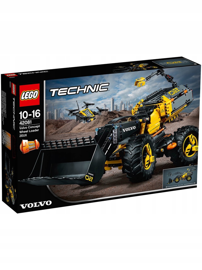 LEGO TECHNIC 42081 Volvo ładowarka kołowa ZEUX
