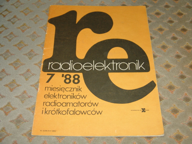 Radioelektronik - nr 7 / 1988 (stan bdb-) !