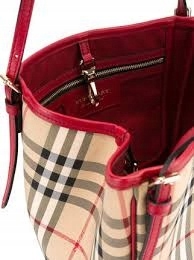 100% BURBERRY klasyczna Canter in Horseferry Check