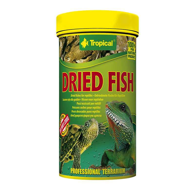TROPICAL Dried Fish suszone ryby dla gadów 100ml