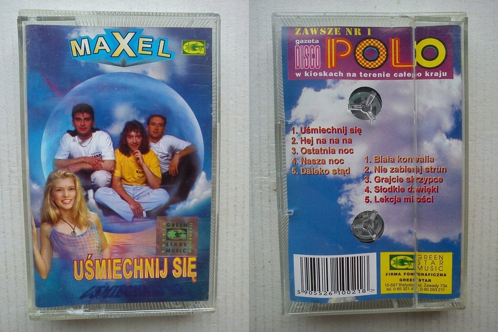 MAXEL - Uśmiechnij się /Disco Polo/