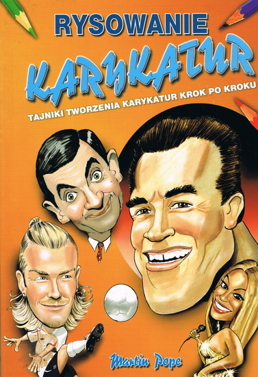 Rysowanie karykatur Martin Pope 128 stron nowa