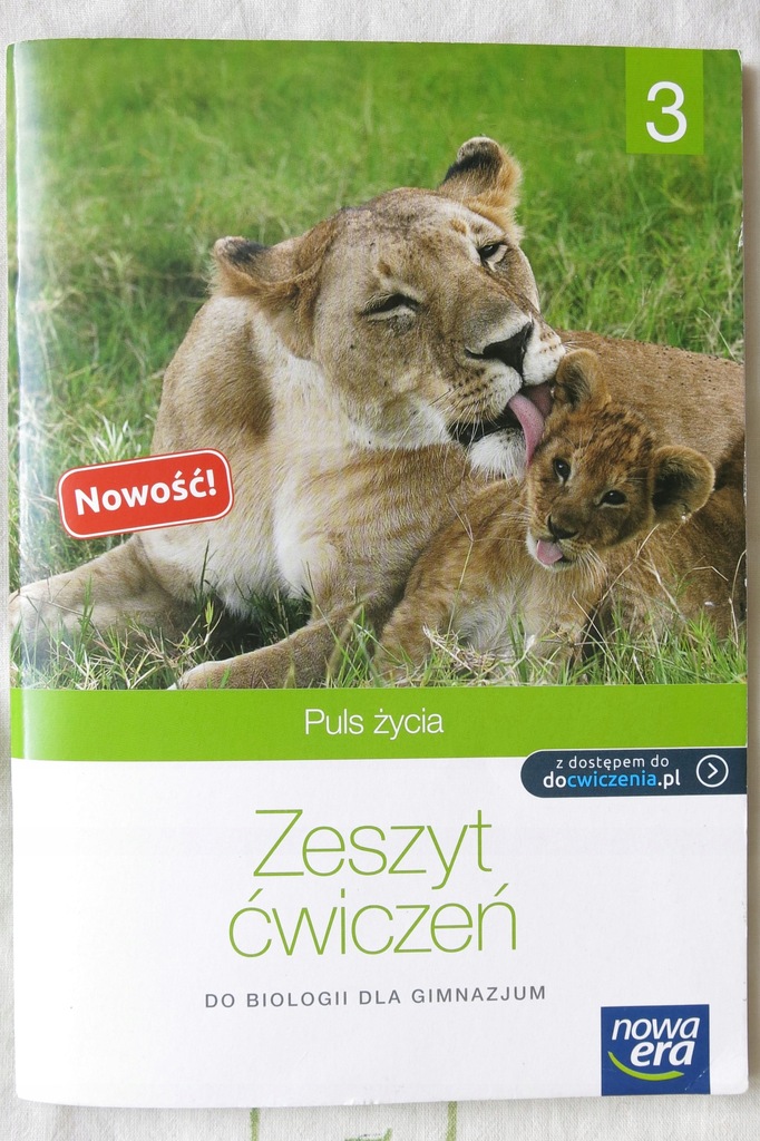 Tiger 3 Zeszyt ćwiczeń Odpowiedzi Puls życia 3 zeszyt ćwiczeń do biologii - 7548755014 - oficjalne