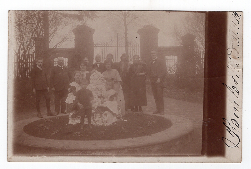 Kamlarki k Lisewo Stolno - Pałac brama FOTO 1914
