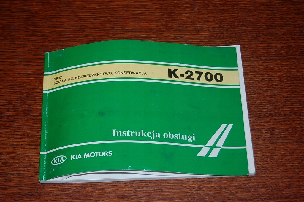 KIA K-2700 INSTRUKCJA OBSŁUGI