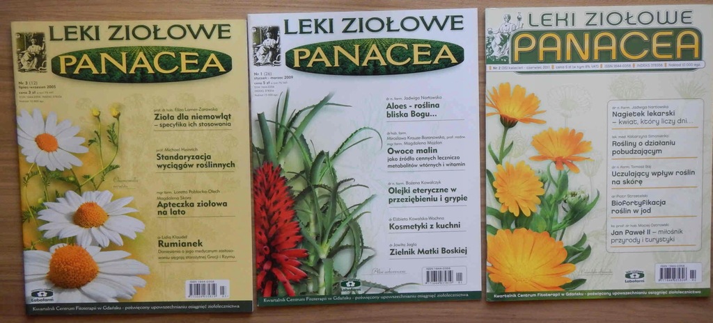 Panacea leki ziołowe zioła rośliny lecznicze