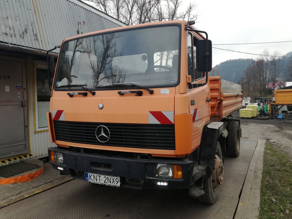 Mercedes 914 AK 4X4 wywrotka 3 strony