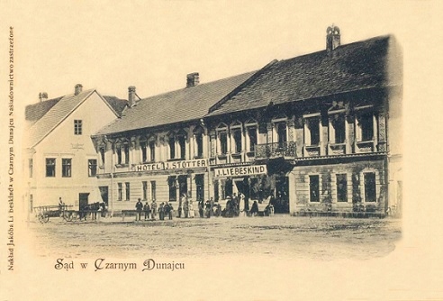 CZARNY DUNAJEC RYNEK reprodukcja
