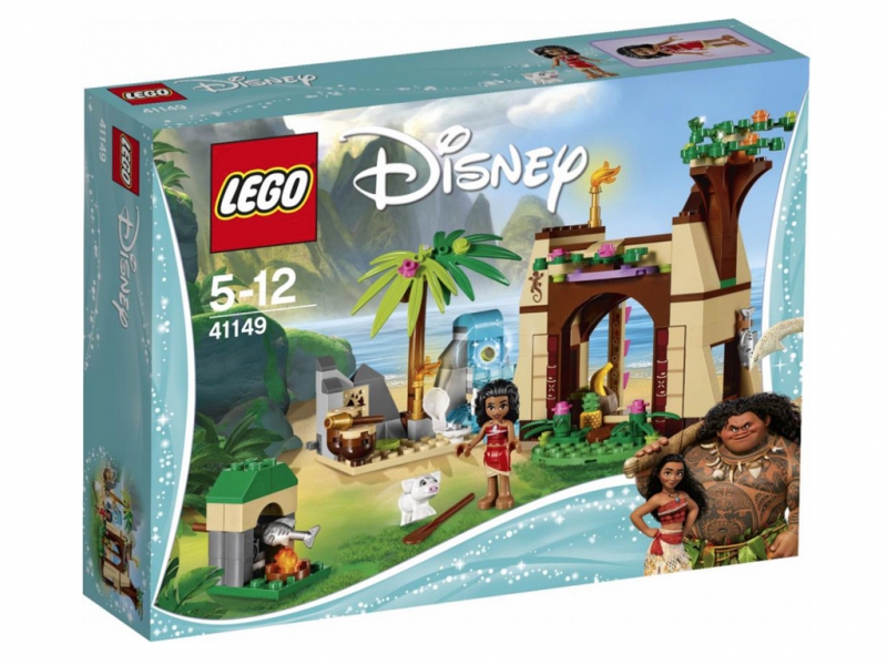 LEGO DISNEY 41149 PRZYGODA VAIANY NA WYSPIE PREZEN - 7038937245 ...