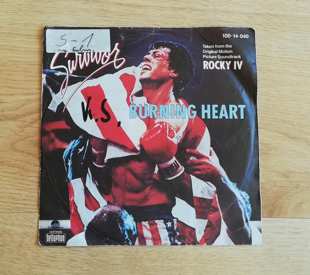 Rocky Iv Survivor Burning Heart 7 Oficjalne Archiwum Allegro