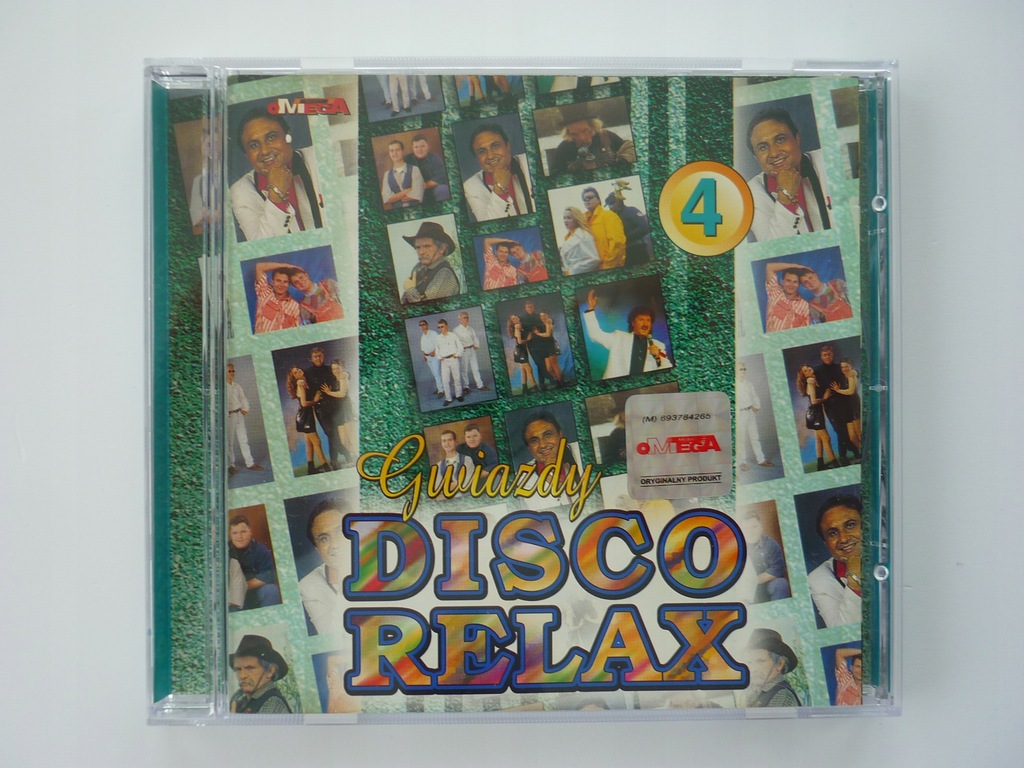 Gwiazdy Disco Relax 4 / Omega Music CD unikat !!!