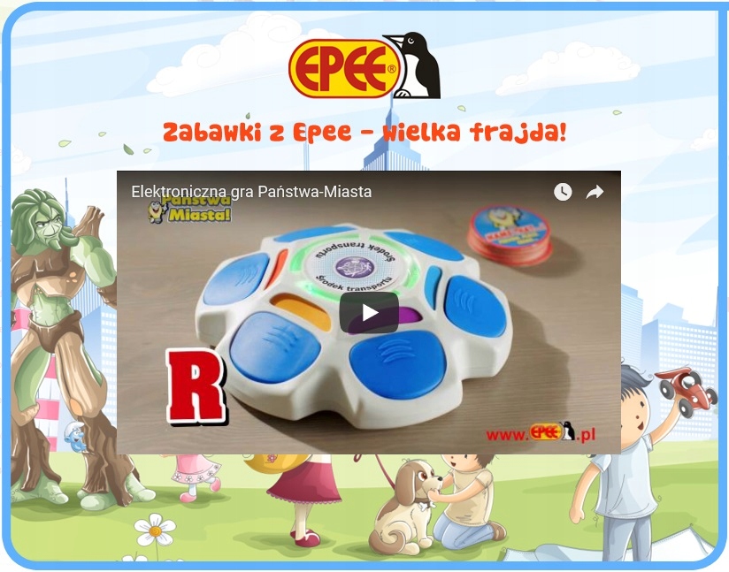 EPEE Państwa-Miasta, Gra Familijna NOWOŚĆ REKLAM - 7007581237 ...