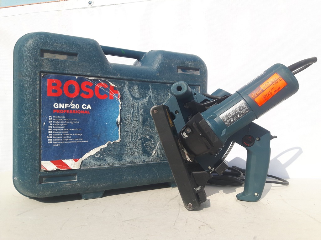 Bruzdownica Bosch GNF 20CA + walizka