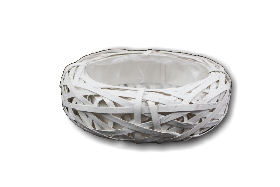 OSŁONKA WIKLINOWA DONICZKA KOŁO RING BERET 25 CM