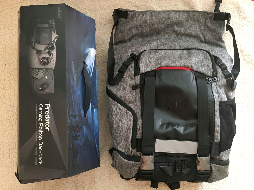 Plecak Acer Predator Gaming Rolltop Backpack