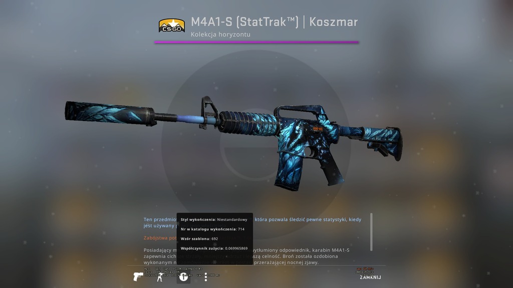 M4A1-S (StatTrak) | Koszmar