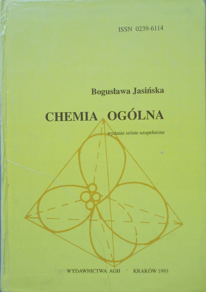 Chemia ogólna Jasińska AGH