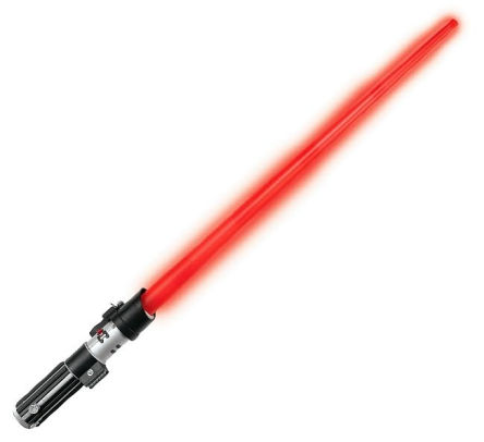 MIECZ ŚWIETLNY ROZKŁADANY STAR WARS CZERWONY 28918