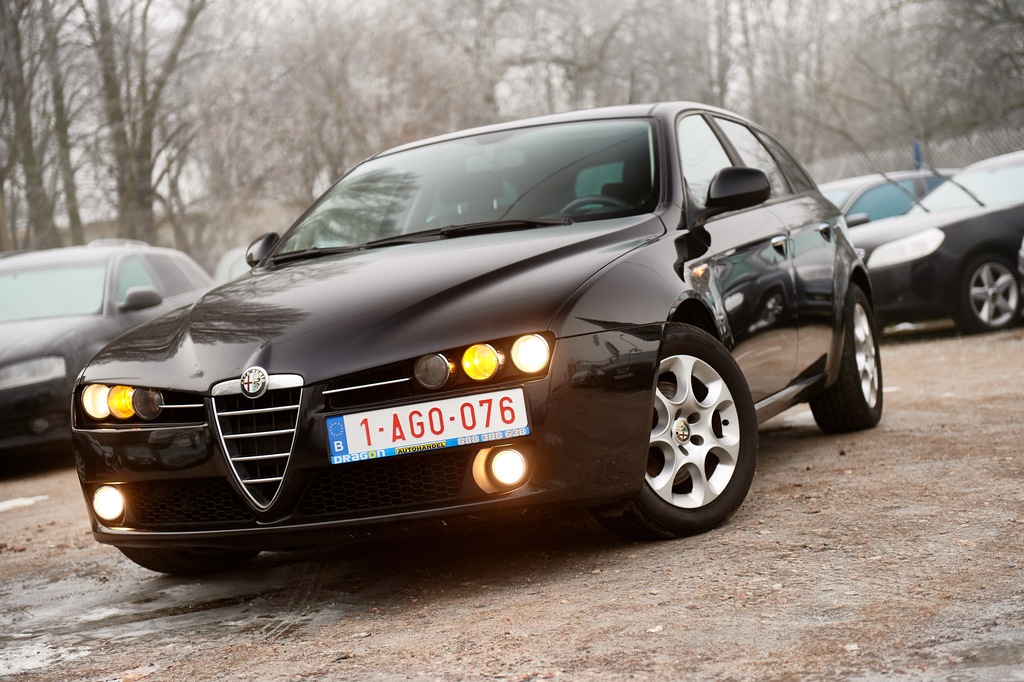 ALFA ROMEO 159 SW 1.9 JTDm  CZARNY MET. SKÓRA