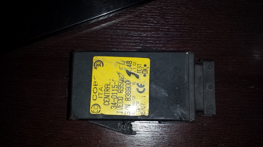 Moduł Sterownik swiatel Cobo Haka Iveco 69502354