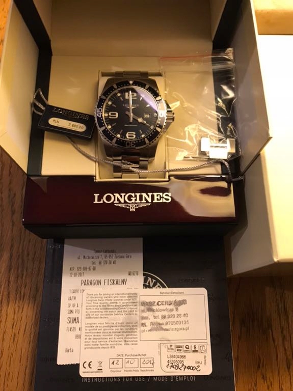 Longines Hydroconqest 43 mm kwarc