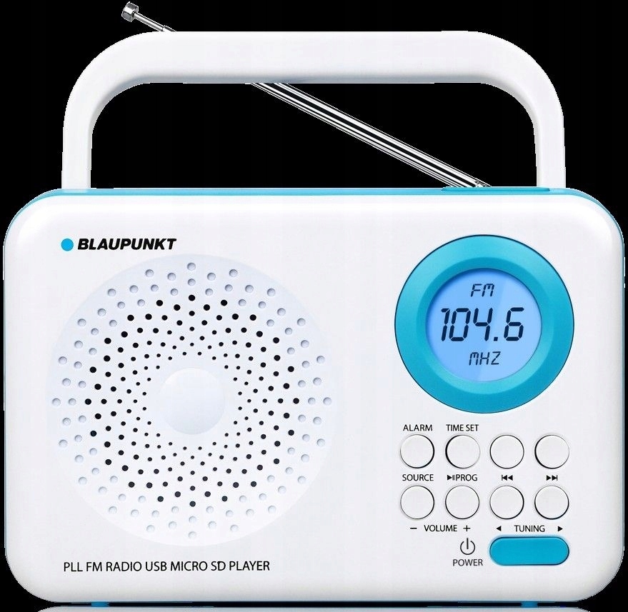Radio przenośne Blaupunkt PP12WH, FM PLL SD/USB/AU