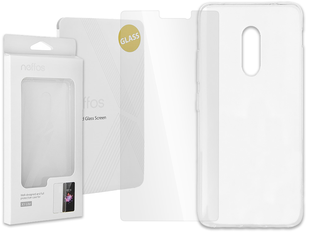 TP-Link Neffos X1 Lite - Futerał Case Etui + SZKŁO