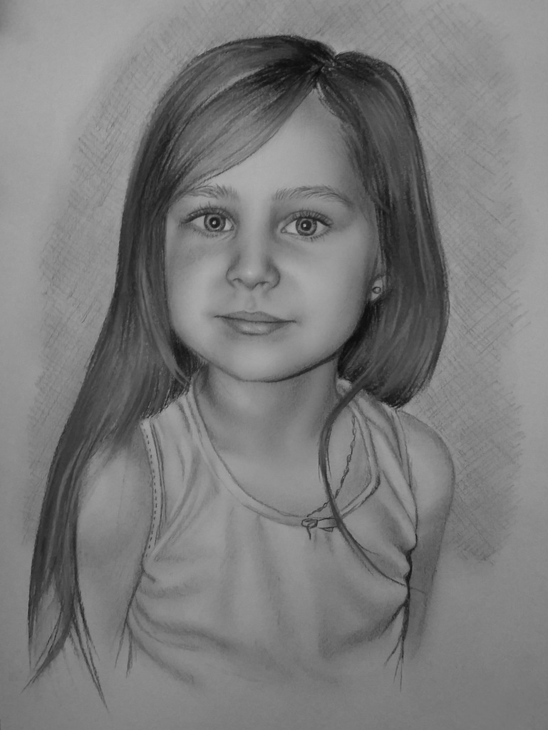 PORTRETY PORTRET ZE ZDJĘCIA A2 2 OSOBY + tło