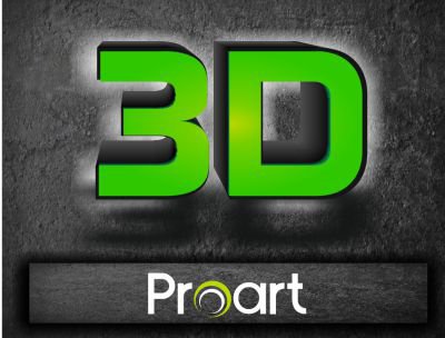 LITERY PRZESTRZENNE 3D ŚWIETLNE LED PRODUCENT!!!