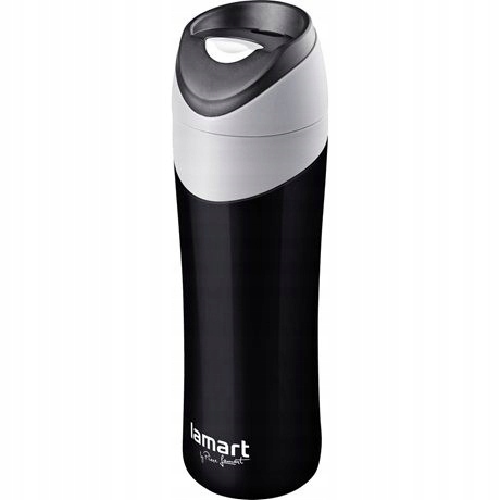 TERMOS KUBEK TERMICZNY LAMART LT4038 BK 0.45L
