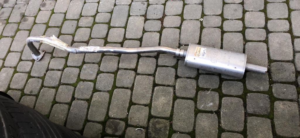 NISSAN SUNNY N13 TŁUMIK PRZEDNI NOWY ORYGINAŁ