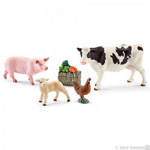 SCHLEICH Farma 41424 FARM LIFE PIERWSZE ZWIERZĘTA